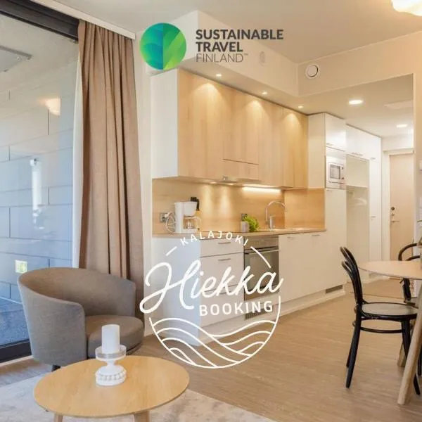 Marina Chalets 1 bedroom apartments by Hiekka Booking - sisältää liinavaatteet ja loppusiivouksen，位于卡拉约基的酒店