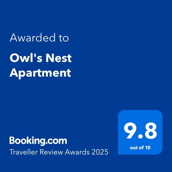Owl's Nest Apartment，位于克卢日-纳波卡的酒店