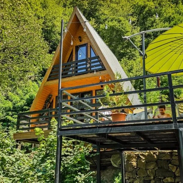 A villa in nature,位于Sindietʼi的酒店