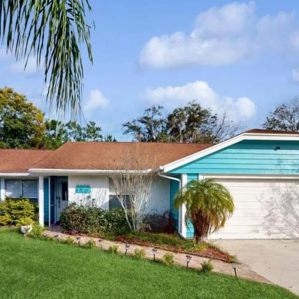 cozy family vacation spring hill ,weeki wachee，位于春丘的酒店
