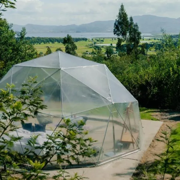 Sky Glamping Colombia，位于Fúquene的酒店