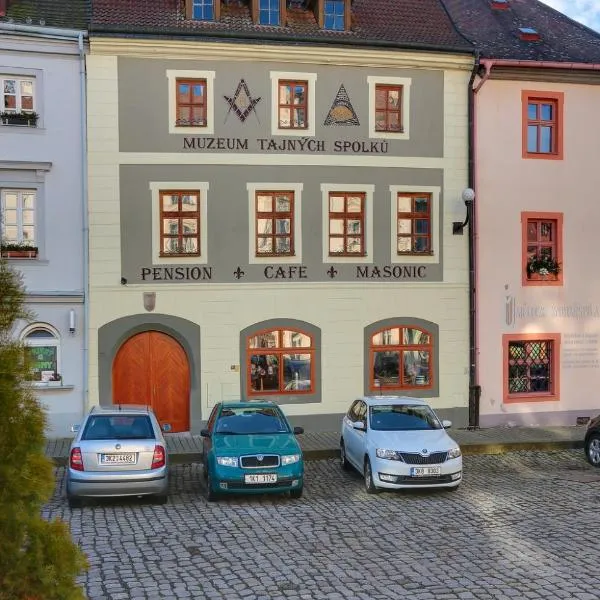 Pension Masonic House，位于Královské Poříčí的酒店