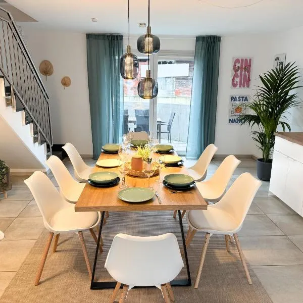 Big House 130 qm 13 Min Cologne Trade Fair 19 Min Düsseldorf，位于勒沃库森的酒店