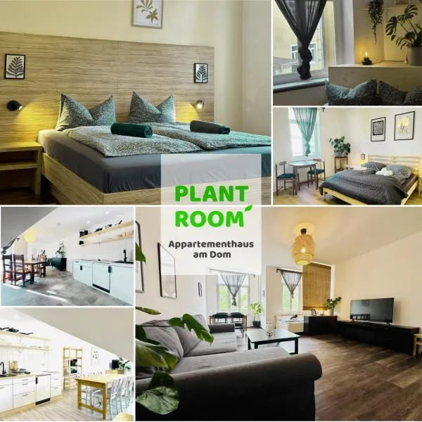 Apartmenthaus am Dom - Küche, Wifi, TV，位于萨勒河畔哈雷的酒店