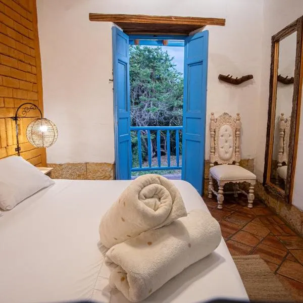 Hotel Boutique Casa Encanto Barichara，位于巴里查拉的酒店