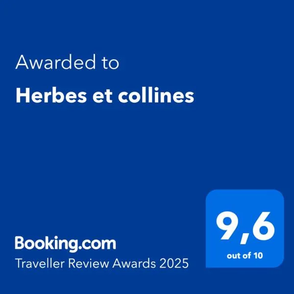 Herbes et collines，位于Winkel的酒店