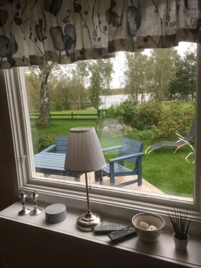 Stuga på västkusten mellan Halmstad och Båstad，位于拉霍尔姆的酒店