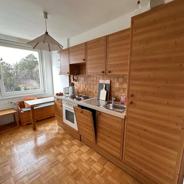 Green paradise near Vienna 3 room and balcony，位于玛丽亚恩策斯多夫的酒店