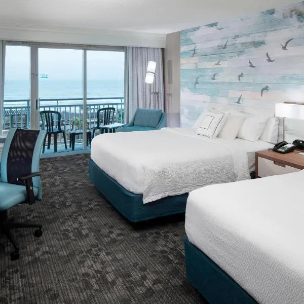 Courtyard Carolina Beach Oceanfront，位于卡罗来纳比奇的酒店