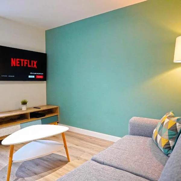 Bel Appartement T2 40 M²，位于Vaugneray的酒店
