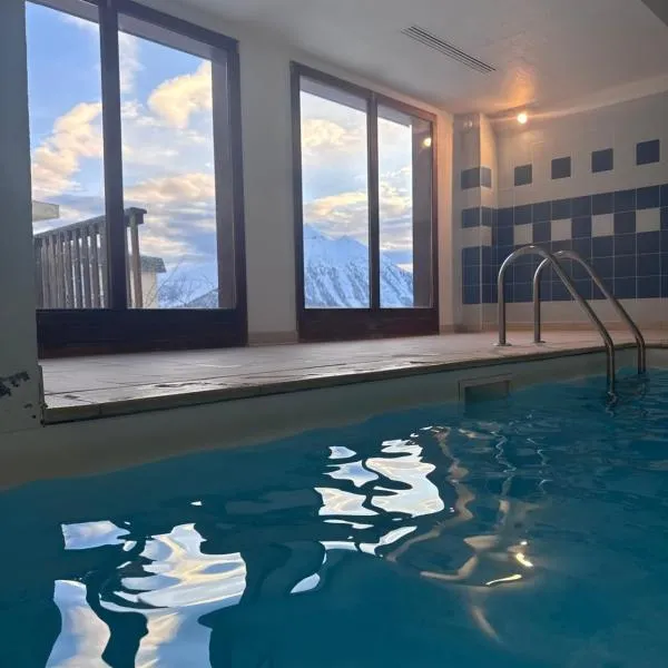 Appartement Orcières-Merlette Pied des Pistes Piscine By Kelly，位于奥尔西埃的酒店