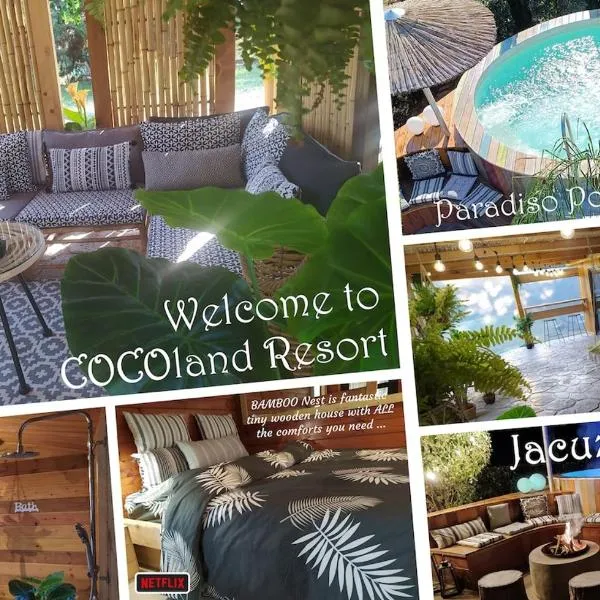 ΒΑΜΒΟΟ nest by the sea & Jacuzzi，位于Pálioura的酒店