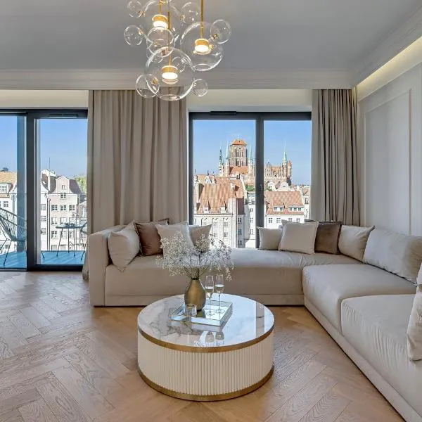DEO PLAZA Premium Suites, Riverside & Radisson SPA by Downtown Apartments，位于格但斯克的酒店