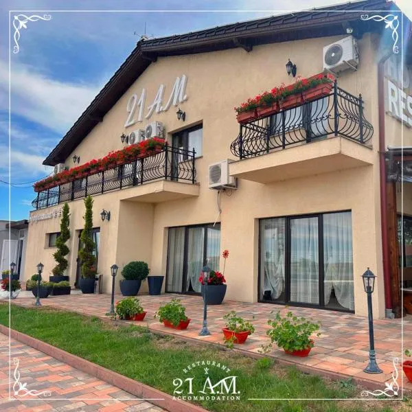 Pensiunea 21 AM，位于Ciumeghiu的酒店