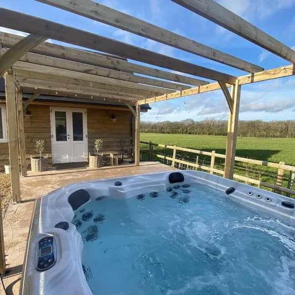 Luxury Boutique retreat, hot tub, dog friendly，位于汉默的酒店