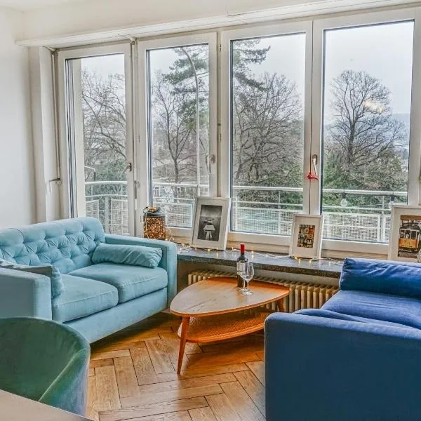Enge Station - Private Room Jura，位于苏黎世的酒店