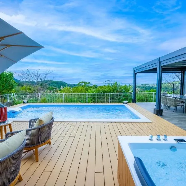 Villa MILA MOTOBU，位于本部的酒店