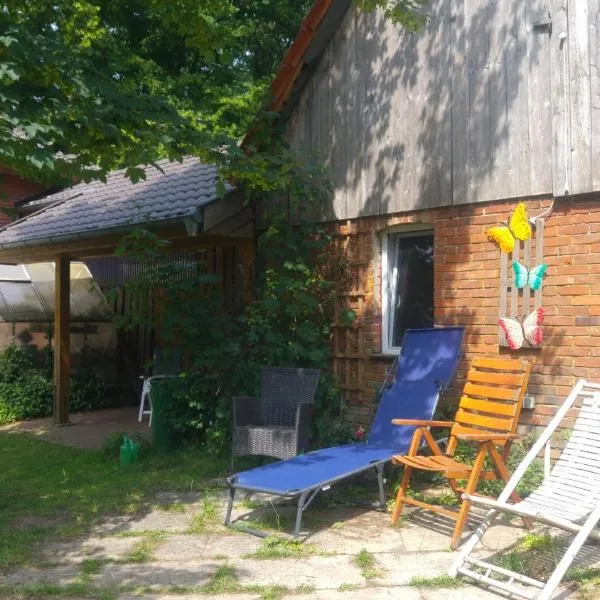 Mühlenbach Kotten- Bauernhofurlaub mit Hund und Pferd，位于Bippen的酒店