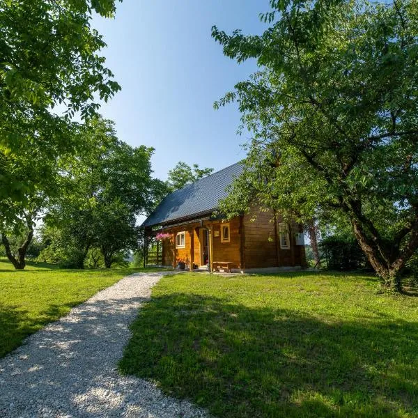 Wooden House Jela，位于卡尔洛瓦茨的酒店