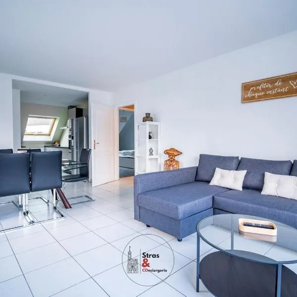 Chez Louis - F3 vue sur les Vignes de Marlenheim，位于马尔勒南的酒店