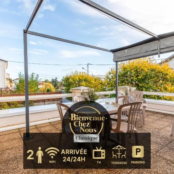 Châtel-Guyon La Terrasse tout confort avec garage，位于沙泰勒吉永的酒店
