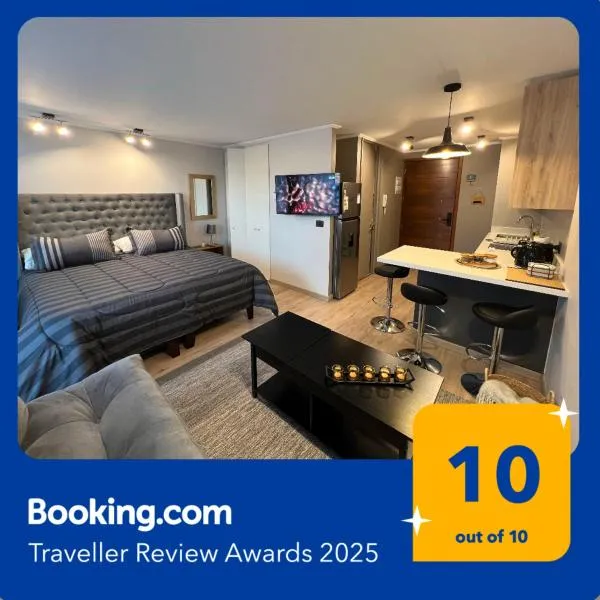 Acogedor céntrico full departamento condominio origen nuevo en pucón，位于普孔的酒店