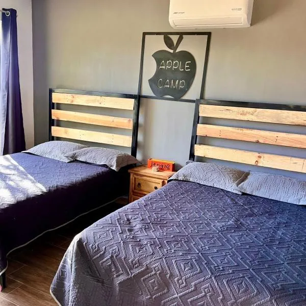Cabaña 7 APPLE CAMP，位于San Antonio de las Alazanas的酒店