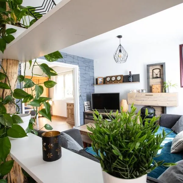 Rare Maison moderne proche centre avec jardin parking gratuit，位于科尔马的酒店