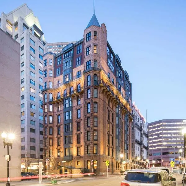 波士顿可普雷广场万怡酒店，位于波士顿的酒店