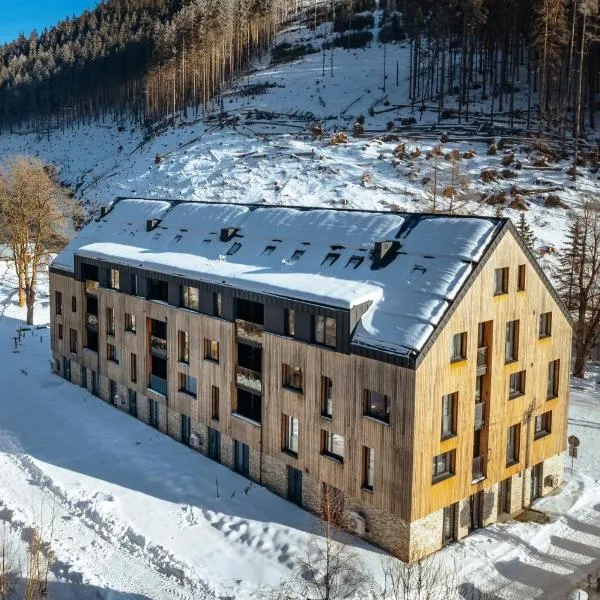 Mlýn Herlíkovice，位于Hořejší Vrchlabí的酒店