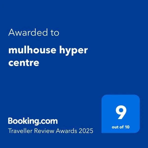 mulhouse hyper centre，位于米卢斯的酒店