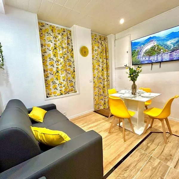 Le Zeste, centre parking gratuit，位于Villeneuve-sur-Yonne的酒店