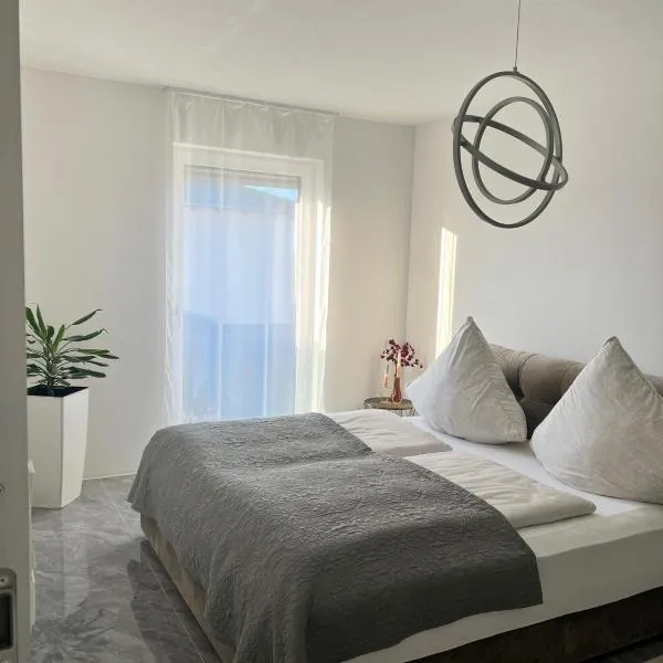 Haus-Villa Moderne Ferienwohnung in Wallersdorf-Haidlfing，位于Wallersdorf的酒店