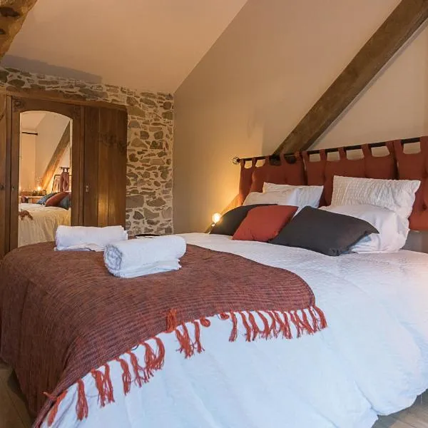 La Ferme des Hautins - Chambres -d'Hôtes，位于Rieucazé的酒店