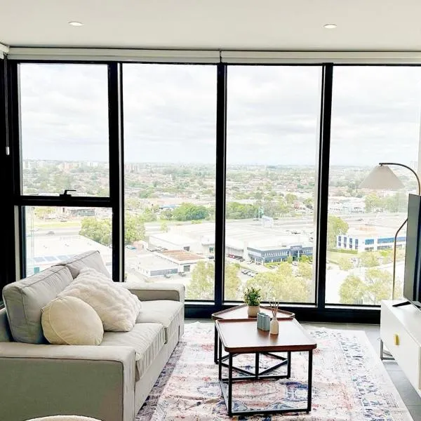 Sunset Serenity 2 bedroom Apt in Olympic Park，位于悉尼的酒店