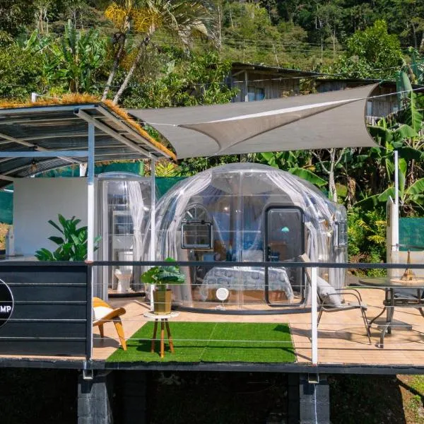 Glamping Renacer Vistas Turrialba, Paris，位于图里亚尔瓦的酒店