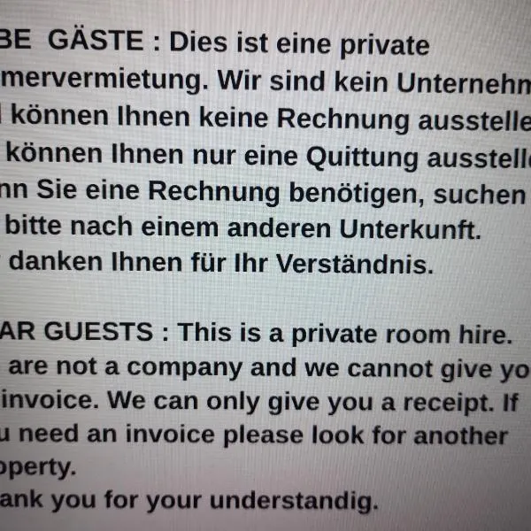 Ruhiges Apartment 7X24 Check-in，位于斯图加特的酒店