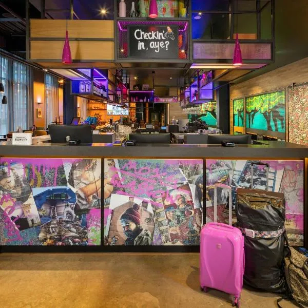 Moxy Glasgow Merchant City，位于格拉斯哥的酒店