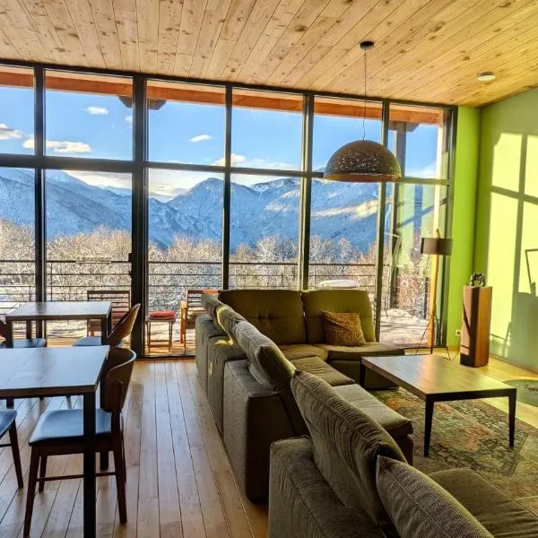 Balcons de Sorgeat - Chambres d'hôtes - Ecolodge en montagne，位于Sorgeat的酒店
