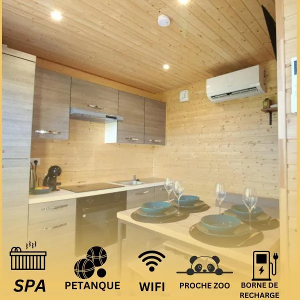 îlot cosy and SPA -PROCHE ZOO BEAUVAL，位于Luçay-le-Mâle的酒店