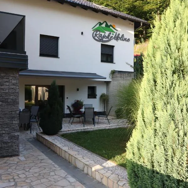 Rajske doline，位于Oćune的酒店