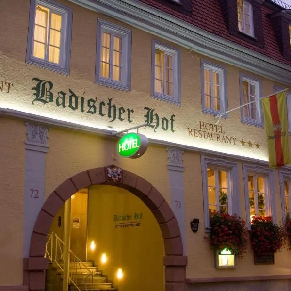 巴迪瑟霍夫酒店，位于Grünsfeld的酒店