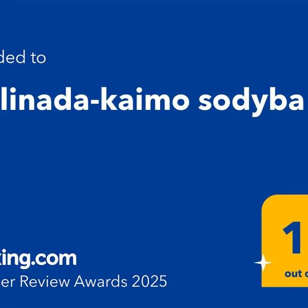 Malinada-kaimo sodyba，位于Šalčininkai的酒店