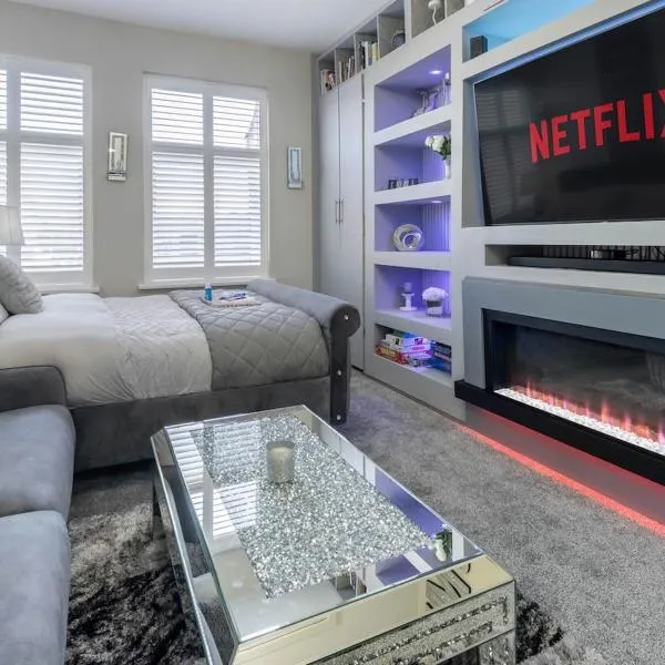 Diamond Studio Luxury Flat for 3 - Super Fast WiFi，位于伯明翰的酒店