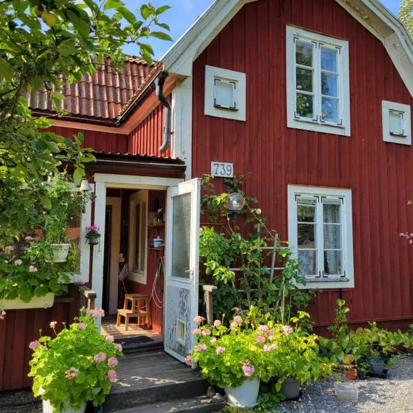 Mysigt rum med lantligt läge i privat bostad med katter，位于Storå的酒店