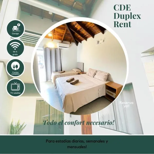 CDE Duplex Rent - 3 Dormitorios，位于埃斯特城的酒店