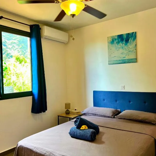 Teahupo'o Lodge, Fare Raepu'u, 2 chambres climatisées, canoes gratuits, tarifs dégressifs，位于Teahupoo的酒店