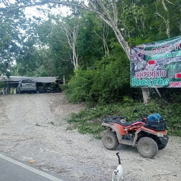 Campamento Yaax Che en Calakmul，位于Conhuas的酒店