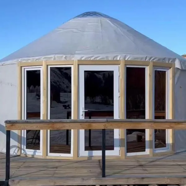 Отдых в комфортабельных юртах в зоне отдыха Kolsay resort!，位于Kurmenty的酒店