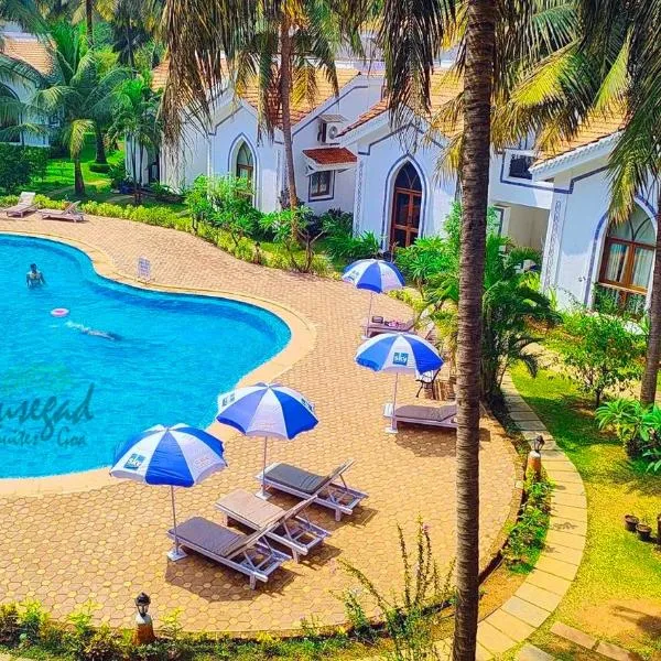 Susegad Suites Arpora Apartments & Villas with Reserved Parking，位于阿伯来的酒店